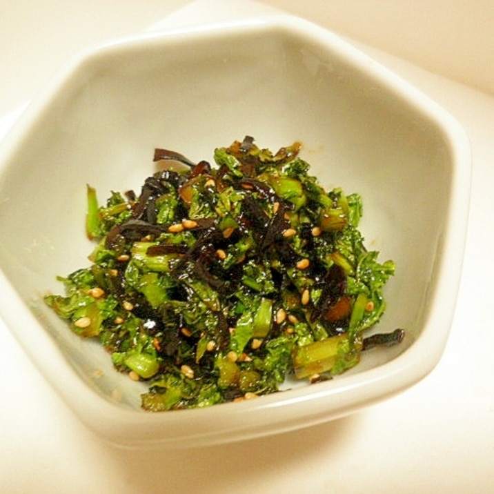 大根葉の塩昆布炒め レシピ 作り方 By Hamupi Ti Zu 楽天レシピ